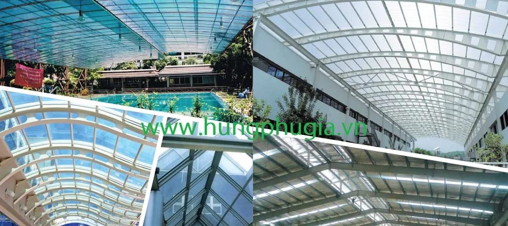 Tôn nhựa lấy ánh sáng