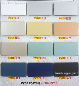 Tấm Ốp Nhôm Nhựa Alu Triều Chen – Ngoài Trời PVDF
