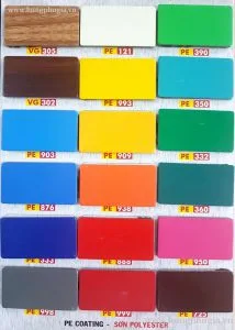Tấm Ốp Nhôm Nhựa Alu Triều Chen – Trong Nhà PET