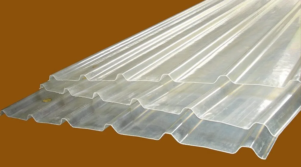 Tôn nhựa lấy sáng sợi thủy tinh composite frp