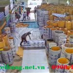 Kho hàng tấm lợp lấy sáng Polycarbonate đặc ruột Việt Hưng