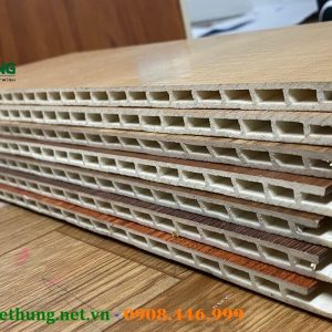 Mặt cắt tấm nhựa ốp tường vân gỗ Iwood