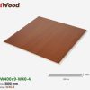 Tấm ván nhựa ốp tường giả vân gỗ Iwood màu w40-4