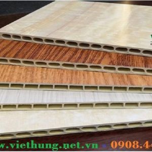 Hình ảnh tấm ván nhựa ốp tường vân gỗ