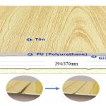 Tấm Trần Tôn PU 3 Lớp Cách Nhiệt